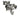 Turbo for Linde Forklift VW 2L TDI PD engine with code CHBA