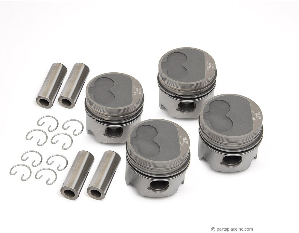 Piston set for VW industrial 1 6D and 1 6TD engines