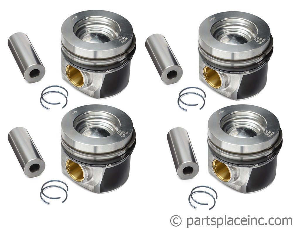 Linde Forklift Replacement Piston Set for VW 2.0L TDI CPYA Engine ...